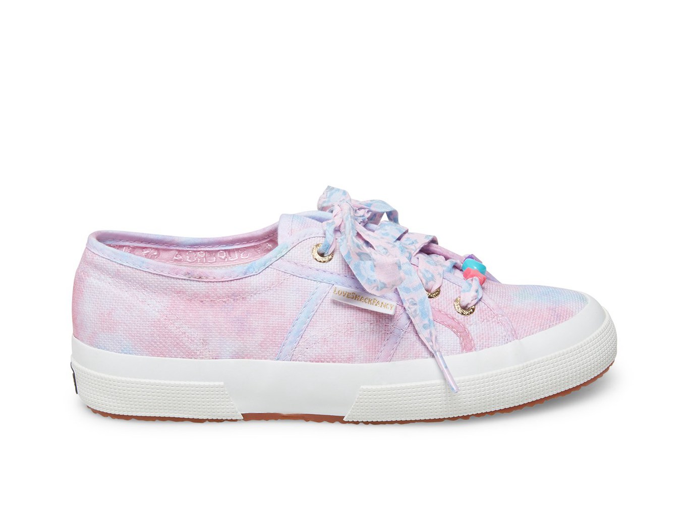 Alpargata Superga Mujer Rosas - 2750 Fancotbindingsbeadsw - 389450KWY